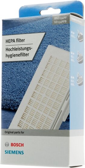 Siemens Bosch 00579496 HEPA-Hygienefilter f&uuml;r Staubsauger