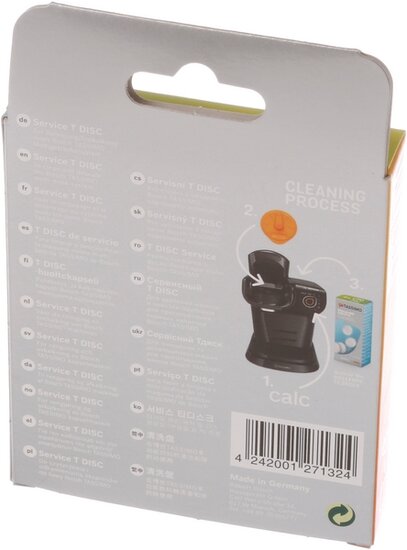 Siemens Bosch 17001491 Tassimo Service-T-Scheibe orange