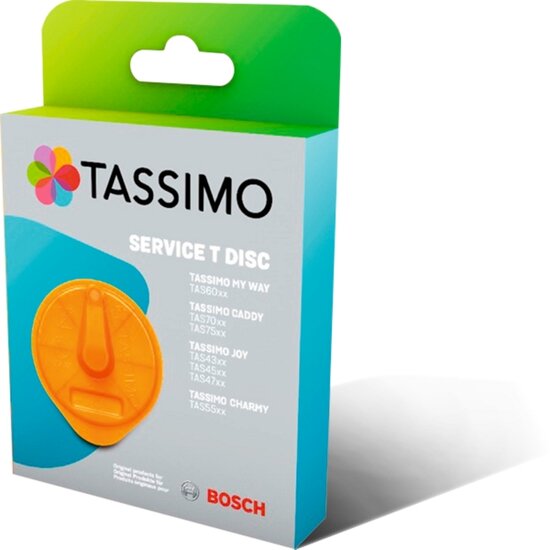 Siemens Bosch 17001491 Tassimo Service-T-Scheibe orange
