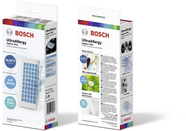 Siemens Bosch 17004549 Leistungsstarker Hygienefilter f&uuml;r Staubsauger