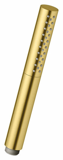 Damixa 913437900 Handbrause, 3 Positionen, Schlauch, mattmessing PVD