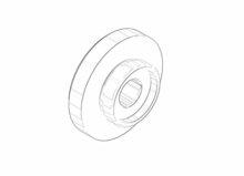 Dornbracht 09111006810-06 Aansluiting platina mat