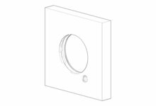 Dornbracht 082797503-06 Rozet platina mat