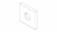 Dornbracht 092778043-06 Rozet platina mat