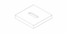 Dornbracht 092778034-06 Rozet platina mat