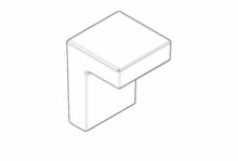 Dornbracht 092078030-06 Trekstang/-knop platina mat