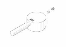 Dornbracht 90206204300-00 Hendel chroom