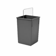 Hailo afvalemmer 1008879 grijs