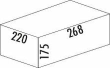 Wesco Single Grandy, Voorraadbak, rood