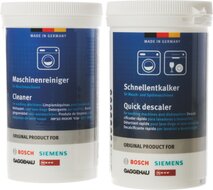 Siemens Bosch 00312276 Set mit Waschmittel und Schnellentkalker f&uuml;r Waschmaschinen
