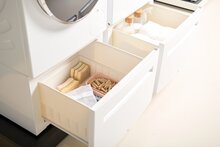 Siemens Bosch 17005338 Erh&ouml;hung f&uuml;r Waschmaschinen mit Frontschublade (Ausziehfunktion)