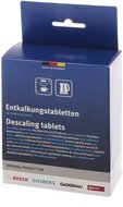 Bosch Siemens 00312454 Entkalkungstabletten 12x18g geeignet f&uuml;r Kaffeemaschinen, Wasserkocher, Hei&szlig;wasserspender.