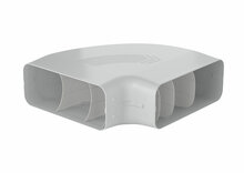 Airpart 4051006 Horizontaler Rohrbogen