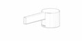 Dornbracht 092076001-06 Hendel platina mat
