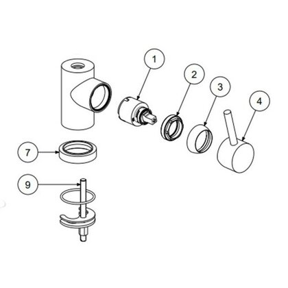 Teile für Wasserhähne